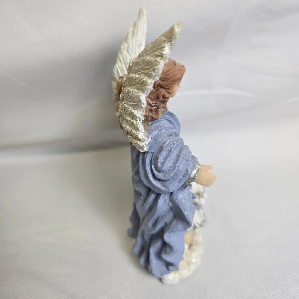Polyresin Guardian Angel Picture Photo Frame by Lincolnshire With Box,‎ Vintage